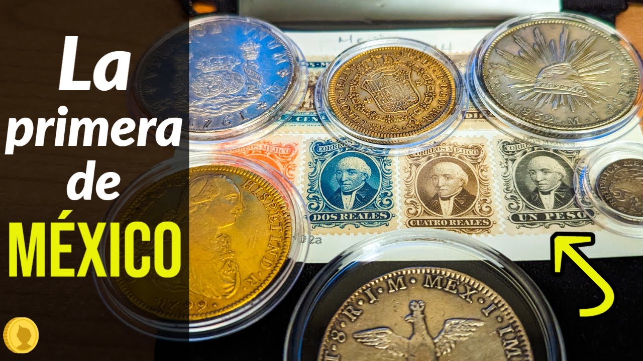 As&iacute; era la primera estampilla postal de M&eacute;xico