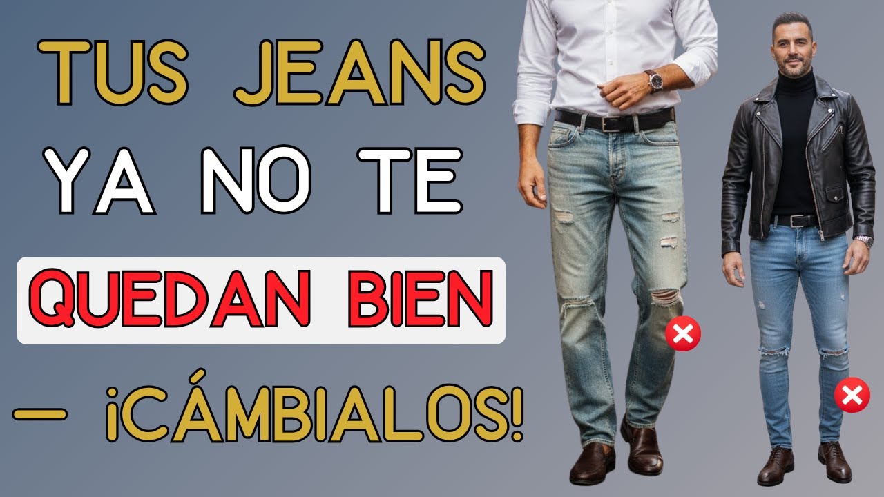 6 Jeans que todo homem com mais de 45 anos precisa neste outono/inverno | Hombres 45+ Casual