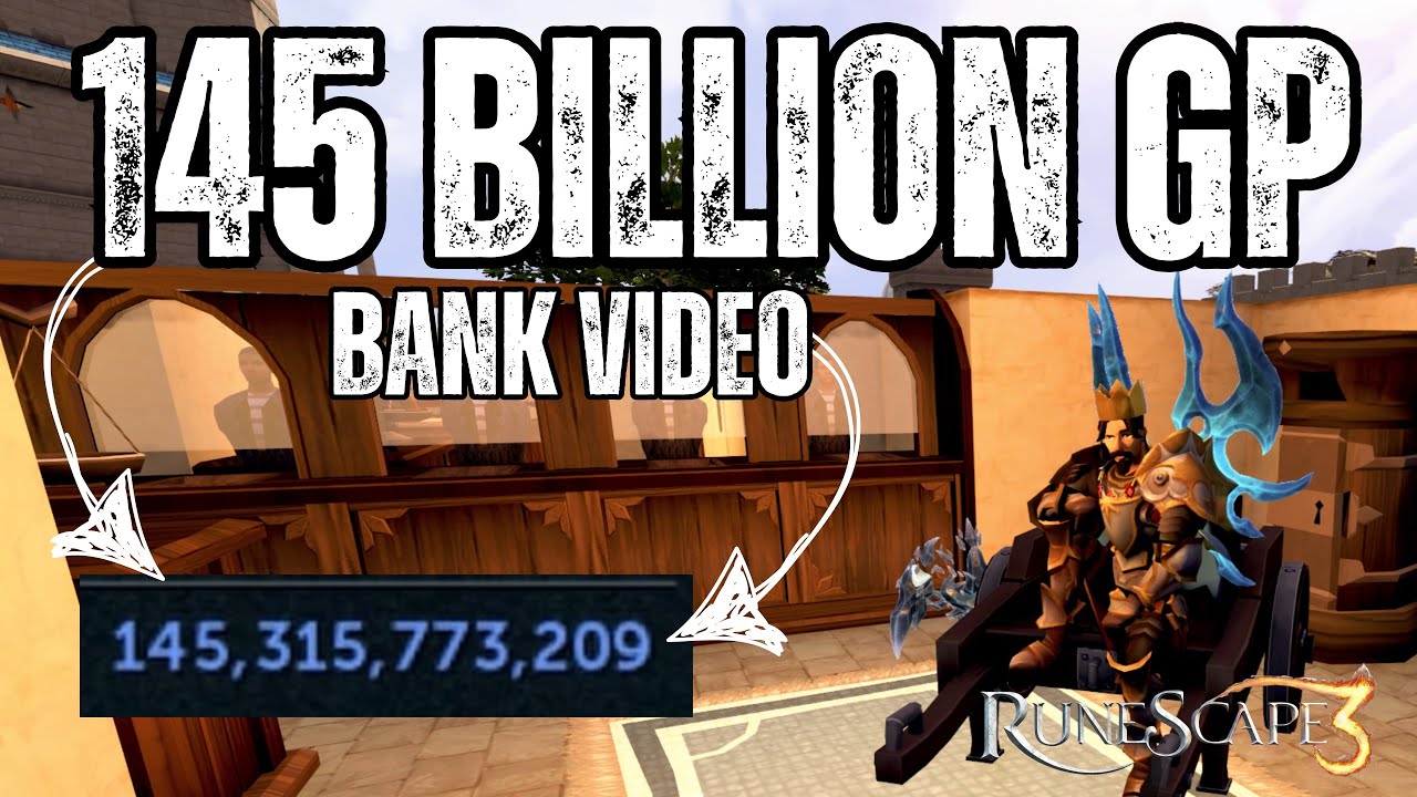 WHAT a 145 BILLION Bank Looks Like in RuneScape 3 in 2025