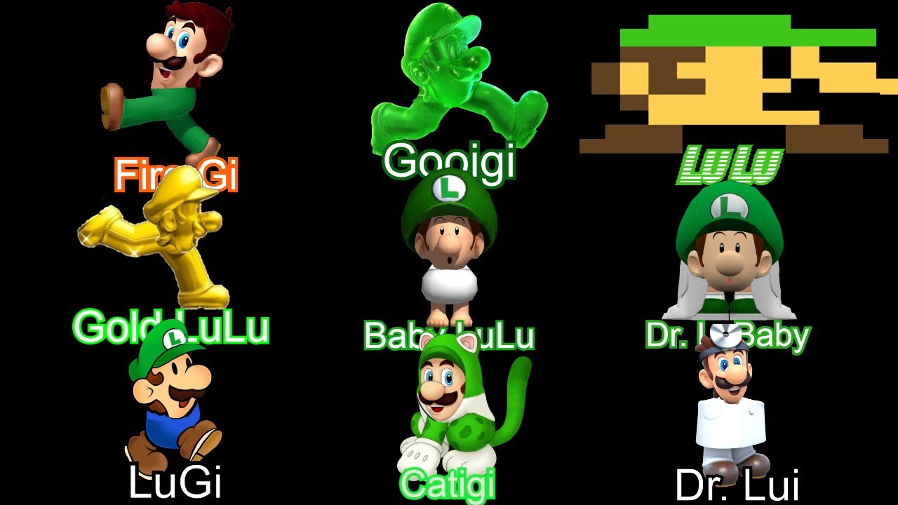 Hamburger Meme but its a Luigi MEGA Compilation