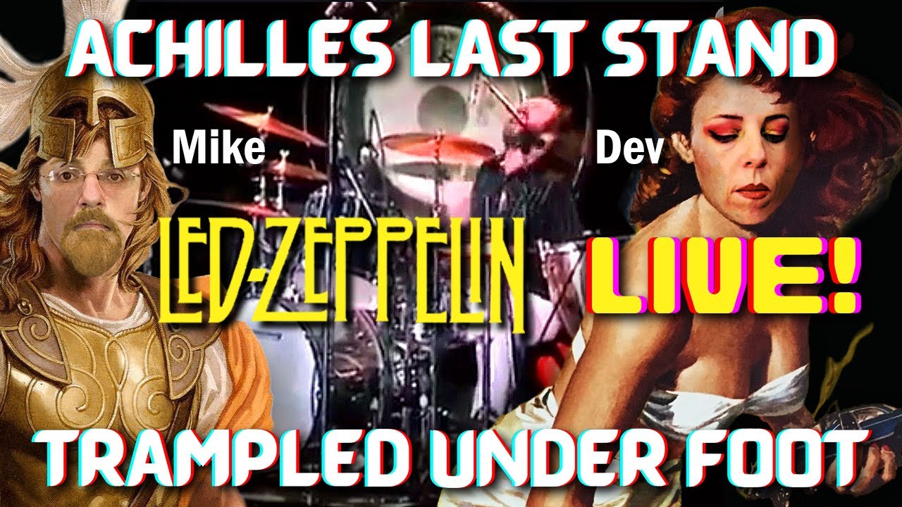 Achilles Last Stand LIVE—Knebworth [Led Zeppelin Reaction] Trampled Under Foot 79—First time hearing