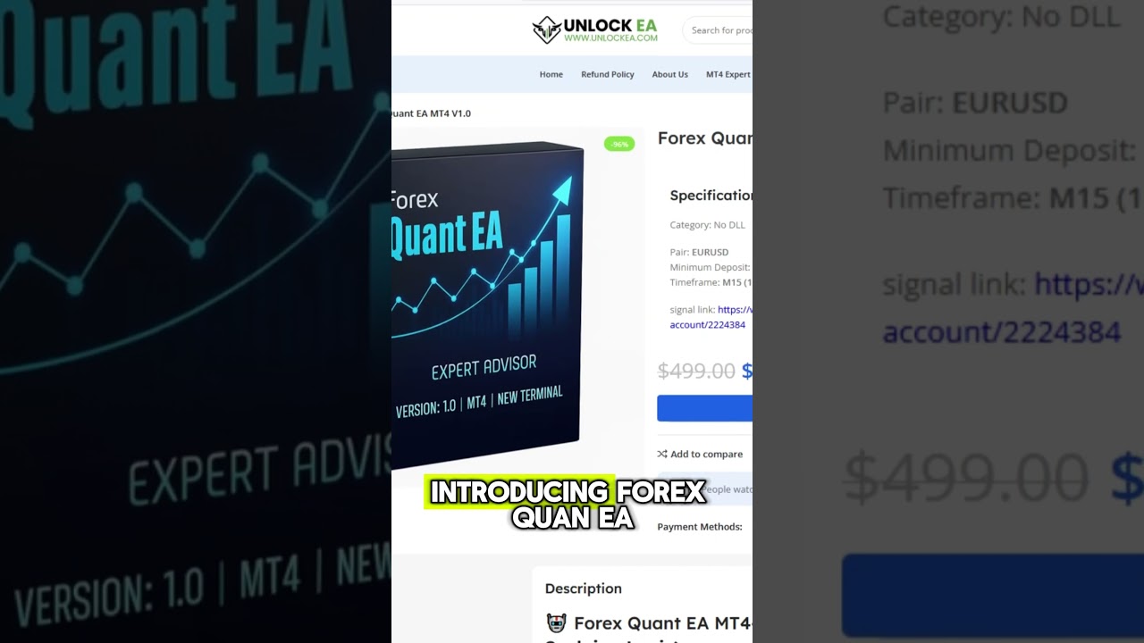 Forex Quant MT4 EA |