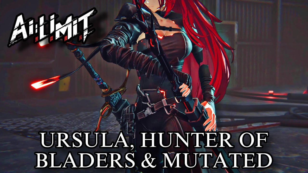 AI LIMIT - Ursula, Hunter of Bladers & Ursula, The Mutated Boss! NO PARRY!