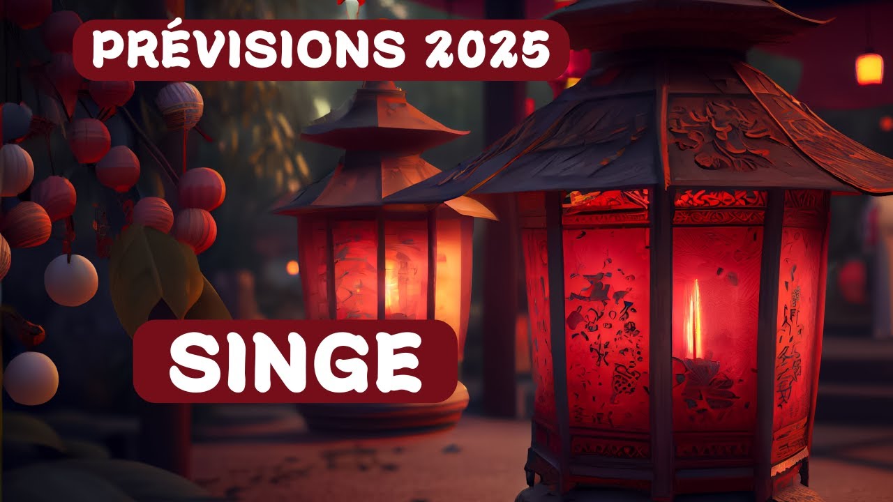 SIGNE CHINOIS ✨ SINGE ✨Prévisions 2025 (Serpent de bois)