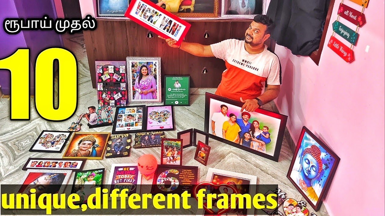 வித விதமான வித்யாசமான | Customised photo frames,restoreation  | பாத்தா அசந்துருவீங்க |Yummy vlogs