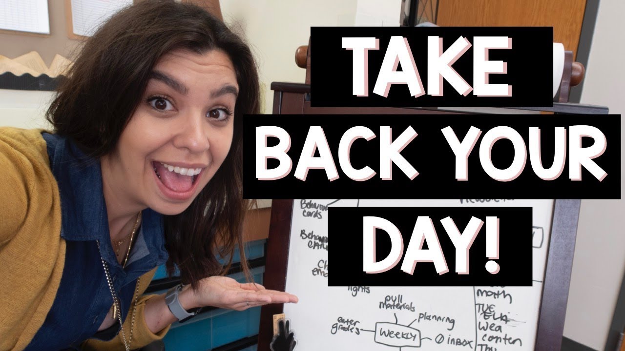 Creating a Productive Work Schedule | The Lettered Classroom