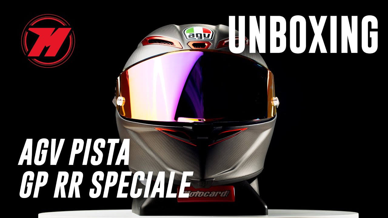 Unboxing casque AGV Pista GP RR Speciale Limited Edition 🔥🔝