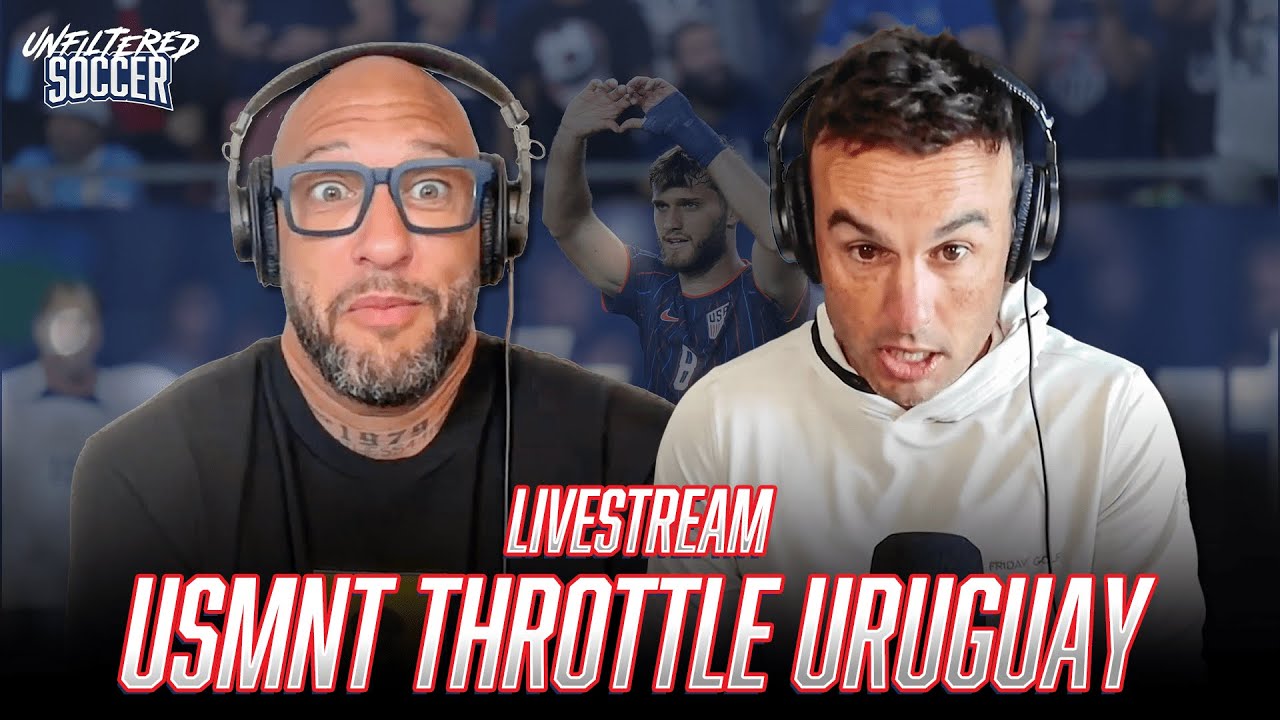 USMNT vs Uruguay Reaction Livestream