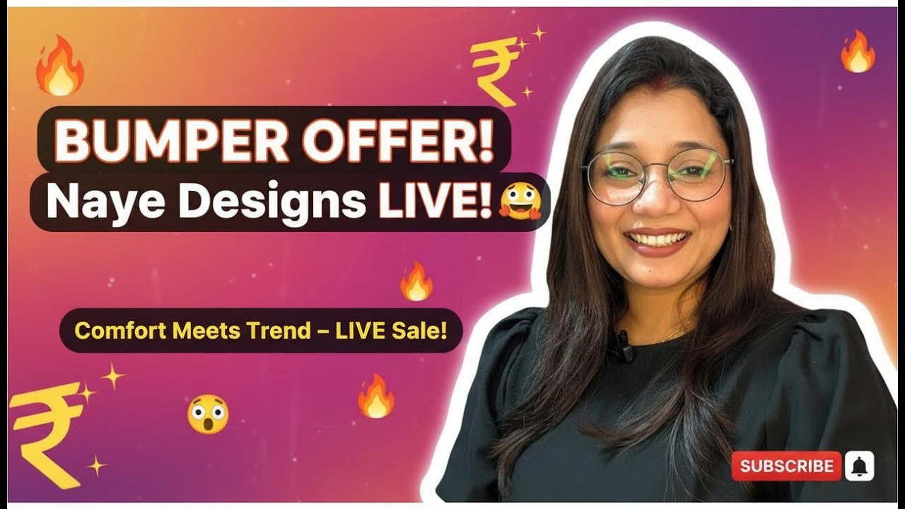 🔥 Comfort Meets Trend – LIVE Sale!