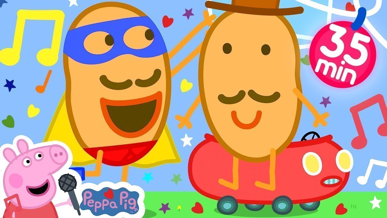 Peppa Pig Songs 🌟 Super Potato Theme Song 🎵 Peppa Pig My First Album 6# | Kids Songs | Baby Songs