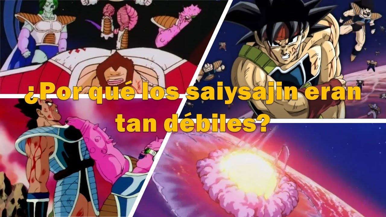 &iquest;Por qu&eacute; los Saiyajin eran tan d&eacute;biles?