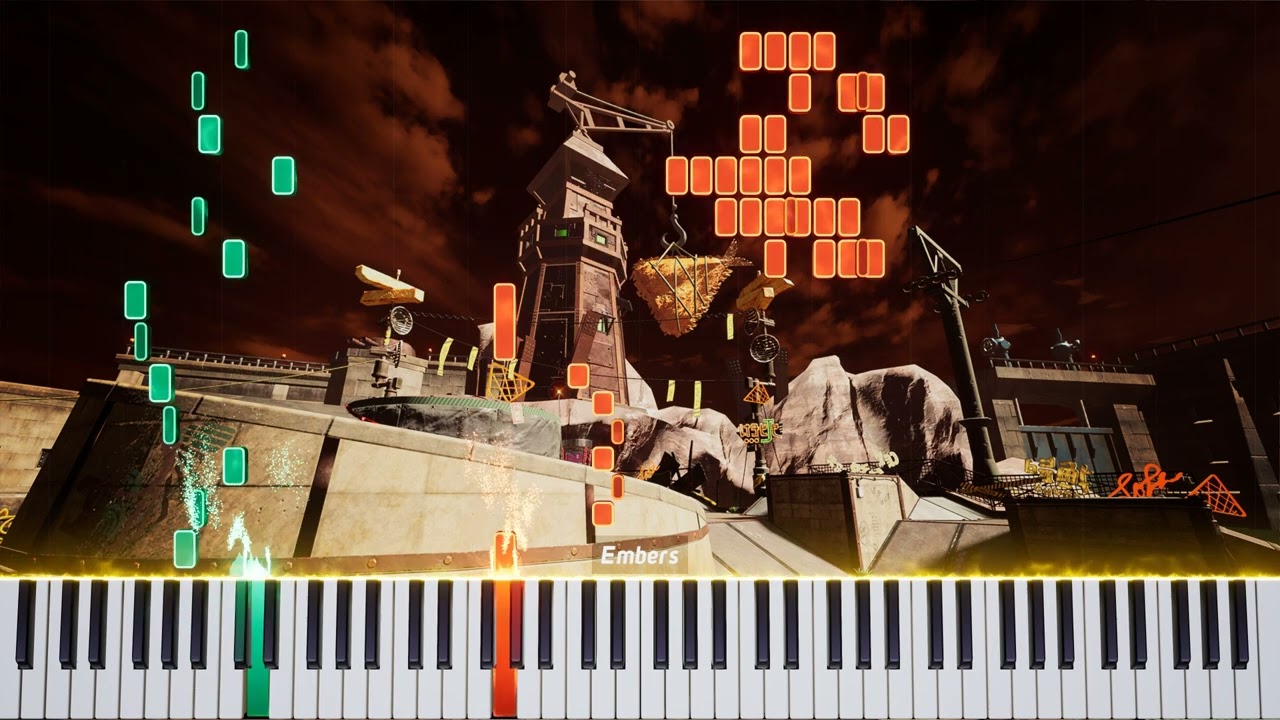 Splatoon 3 - Chaos Carnival (ω−3) Piano 'Tutorial'