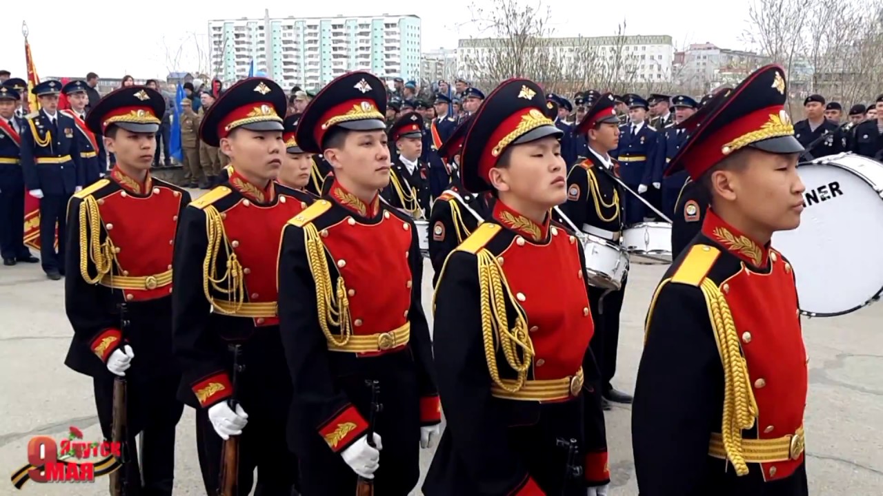 Якутск- Парад Победы.