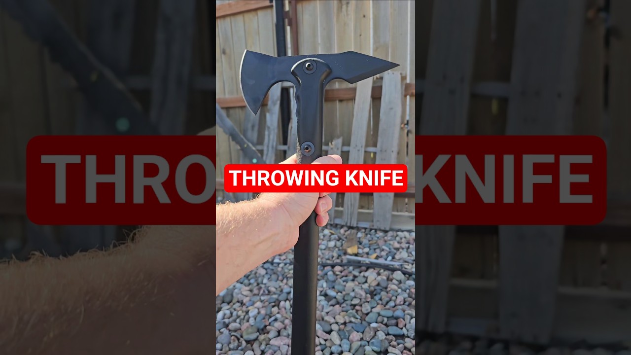 Professional Throws Mall Ninja Weapons At A Pallet In The Name Of Science