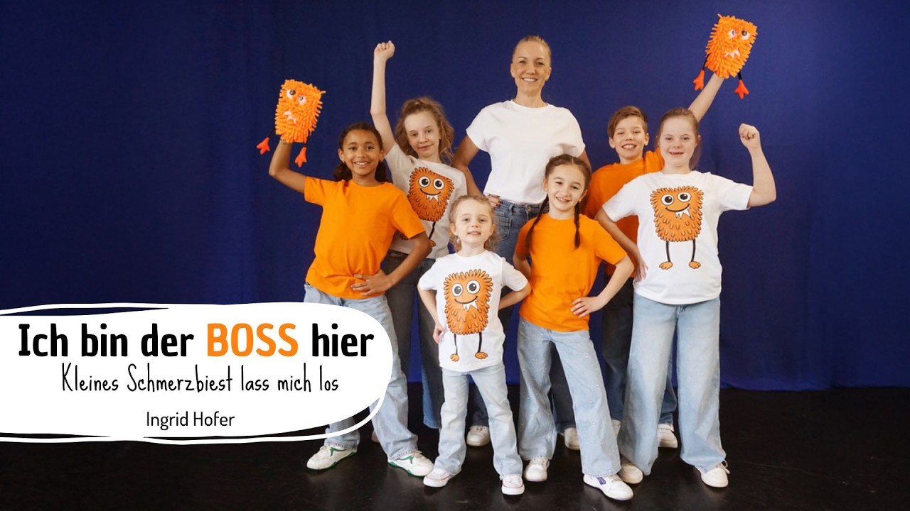🧡 Ich bin der BOSS hier - Kleines Schmerzbiest lass mich los (Bewegungsvideo) | Ingrid Hofer