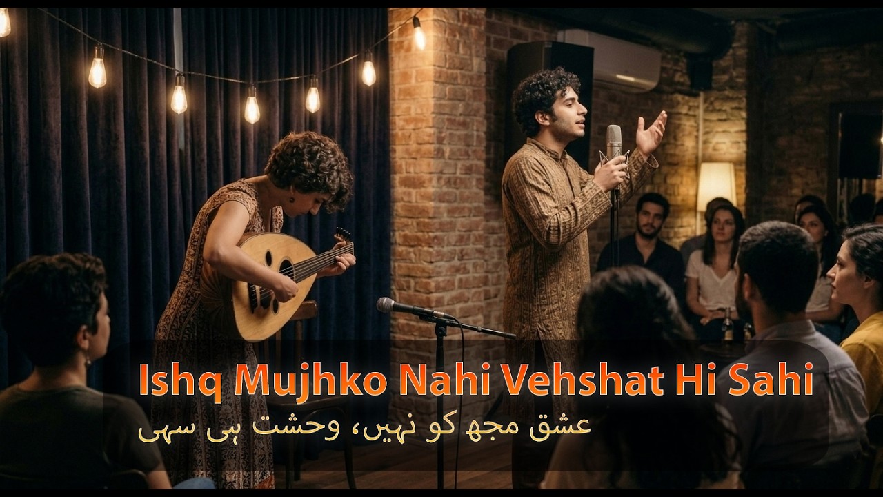 Ishq Mujhko Nahi Vehshat Hi Sahi | عشق مجھ کو نہیں، وحشت ہی سہی |  Mirza Ghalib Ghazal | Urdu Poetry