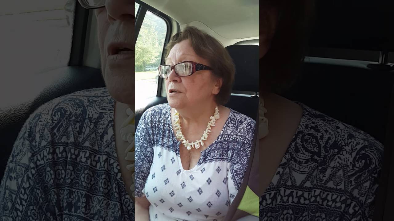 Russian grandma smokes weed for the first time.