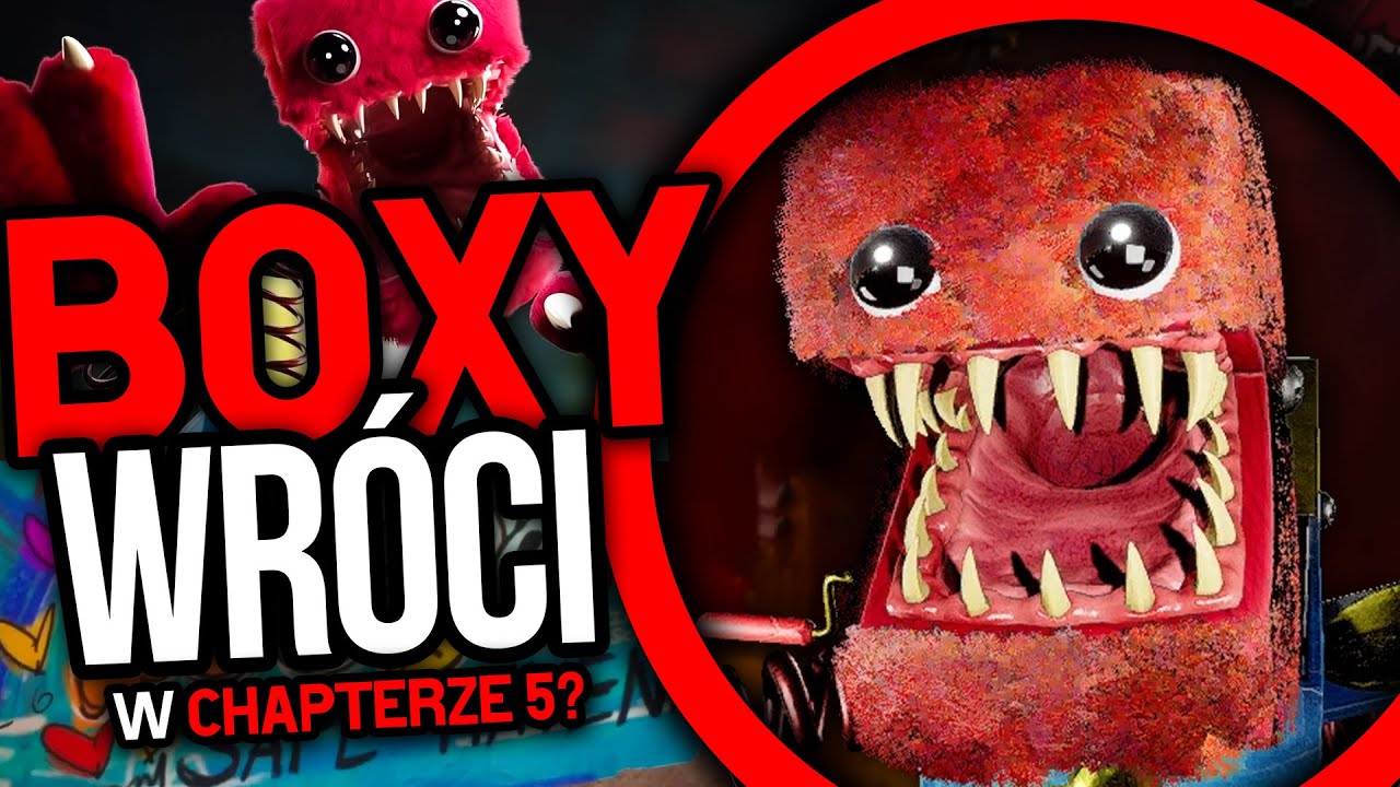 Boxy Boo Pojawi się w Poppy Playtime Chapter 5? TEORIA POPPY PLAYTIME