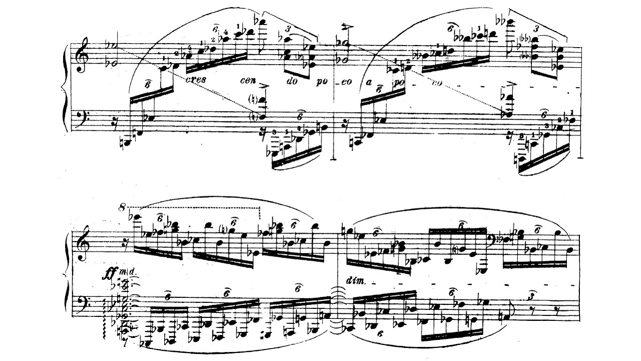 Nikolai Roslavets - Piano Sonata No. 5 (1923) [Score-Video]