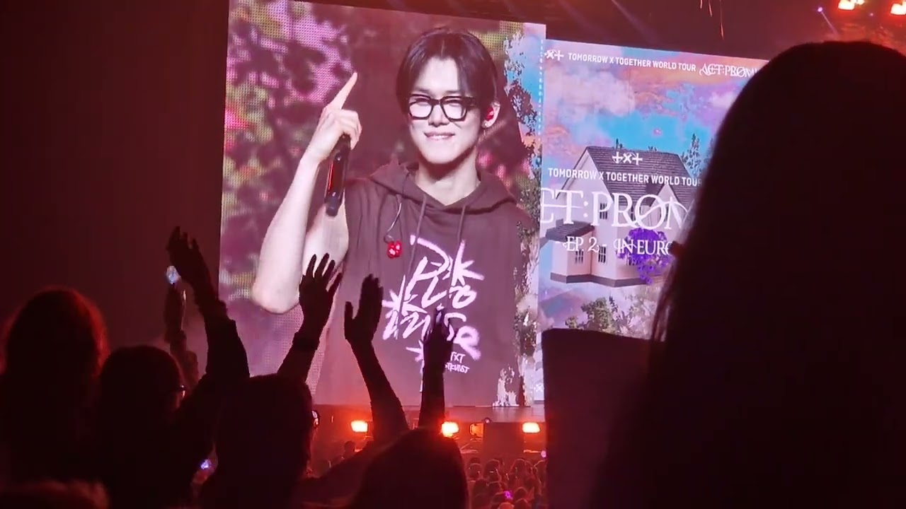 TXT Concert Barcelona 2025 Act promise ep 2 tour. Talk 5