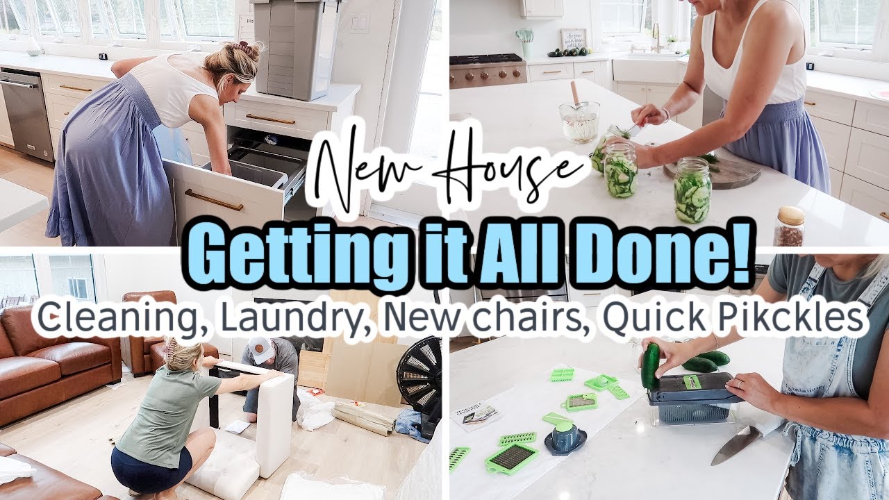*NEW* GET IT ALL DONE! CLEANING & HOMEMAKING MOTIVATION | NEW KITCHEN PRODUCTS, FURNITURE & RECIPES