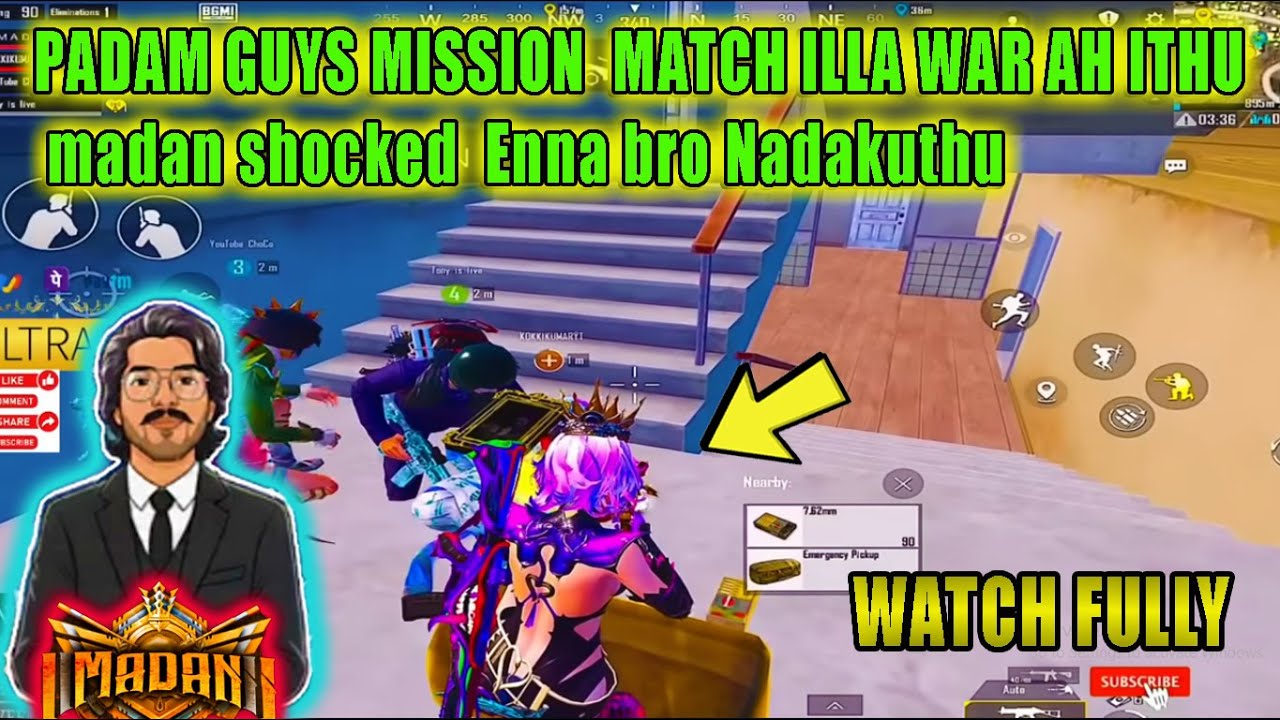 War ah Ella Mission Match ah Sambavam Match Fully Thriller BTS ON #btswar #madanop