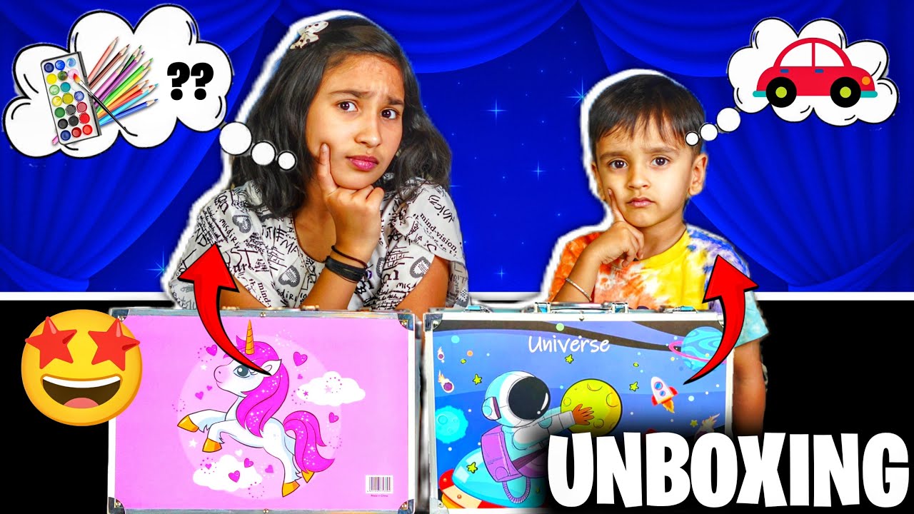 Art Supplies Unboxing!  🎨 ✨ Aluminum Case Art Kit Reveal | #learnwithpari