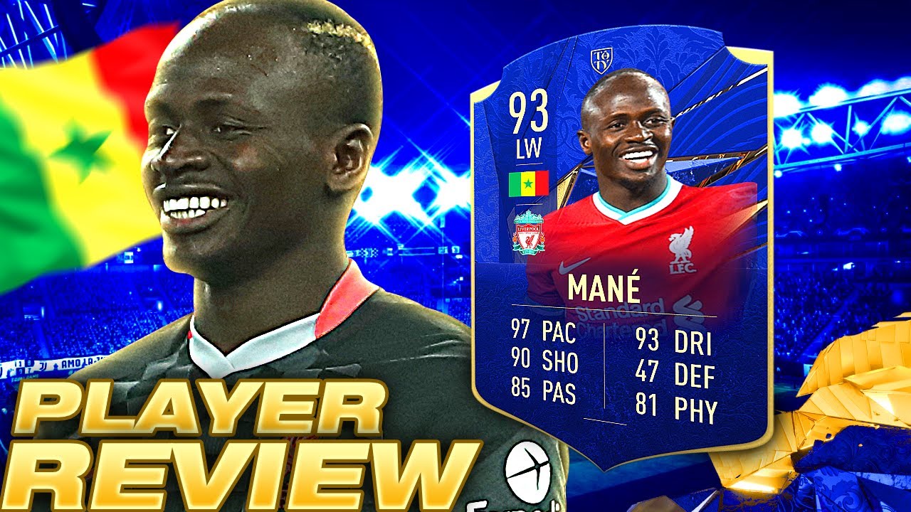 WOW! TOTY HONORABLE MENTION 93 RATED MANE REVIEW - FIFA 21 ULTIMATE TEAM