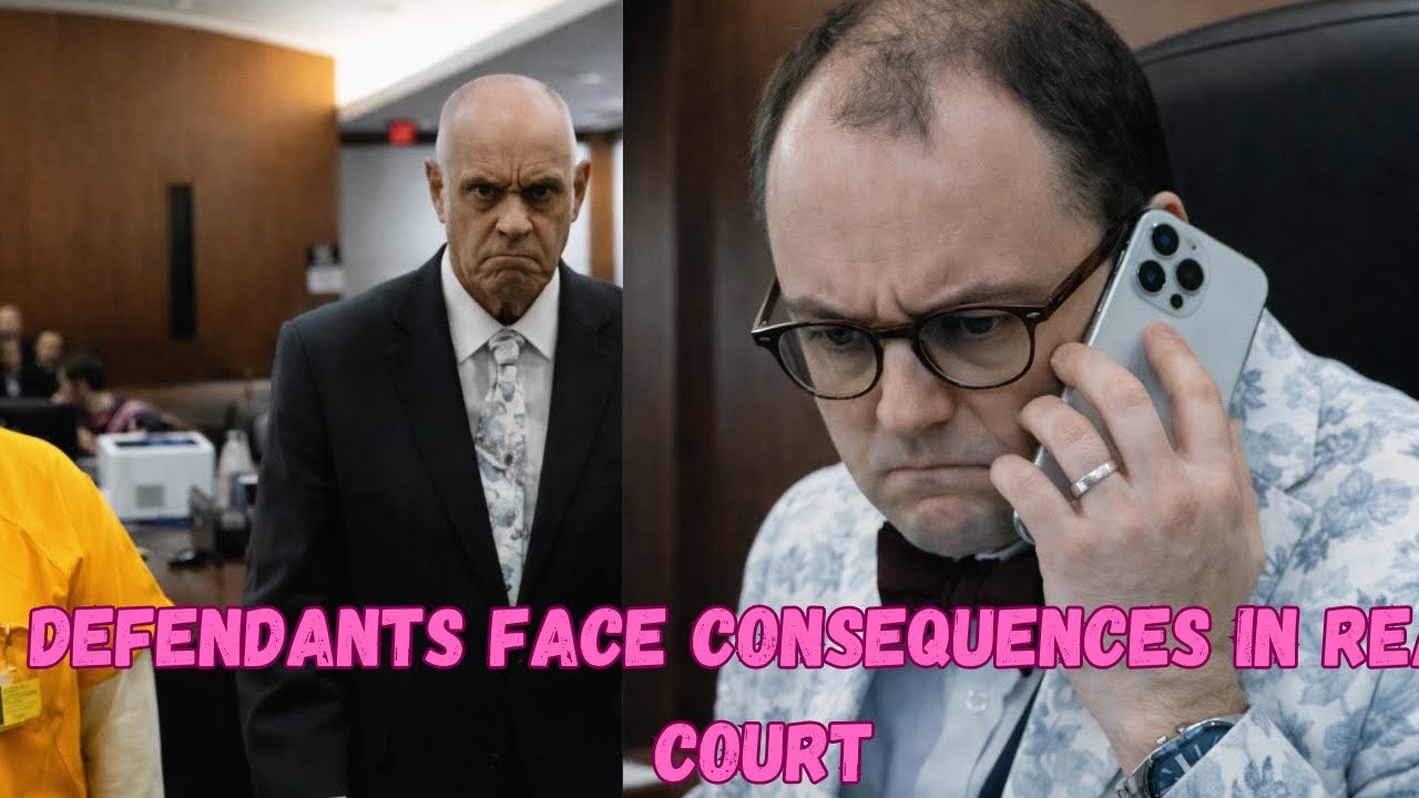 Defendants Face Consequences in Real Court | Judge Speaks Hard Truth