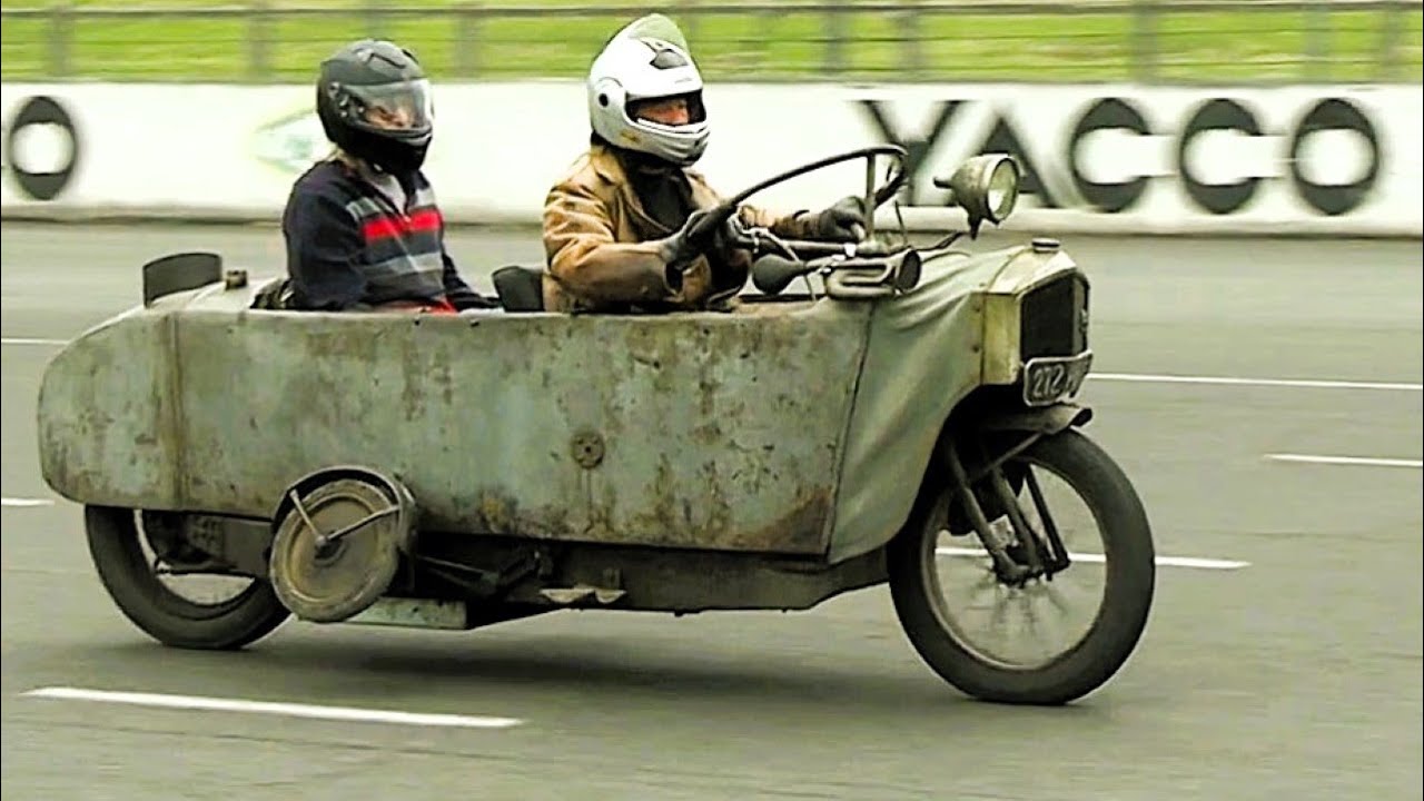 Oddities on Wheels - Strange Cars & Special Motorcycles at Vintage Revival Montlhéry