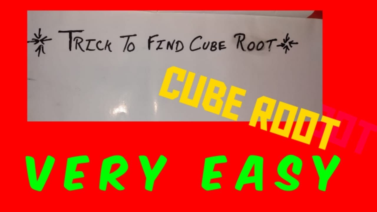 Cube Tricks | Find Cube of Any Number Quickly | Cube Short Trick |