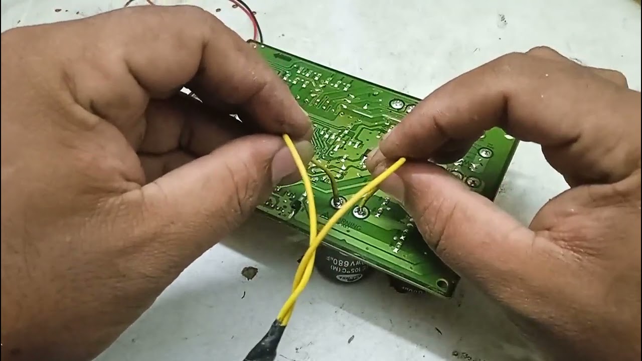SAMSUNG Inverter Fridge PCB 1 time blinking error ||  How use IPM controller and UVW tester