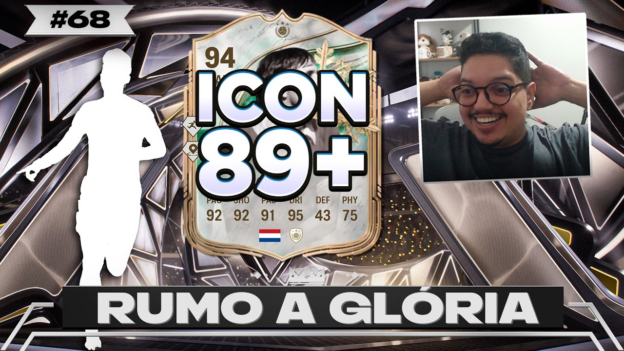 EM BUSCA da MITADA HISTORICA fiz o MELHORIA ICON 89+ e ISSO ACONTECEU... - FC 26 Rumo a Glória #68