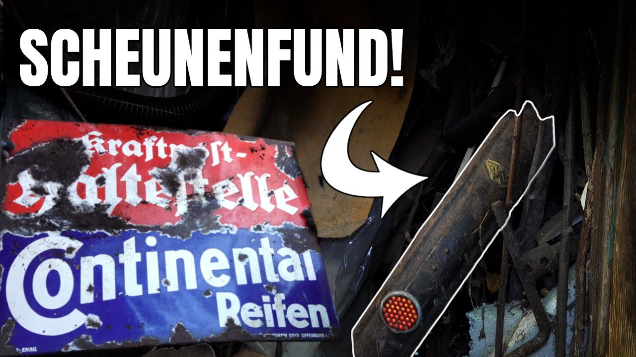 SCHEUNENFUND! 😱 - Echter Oldtimer gefunden! Es gibt sie noch! Eine unglaubliche Fundgeschichte😍
