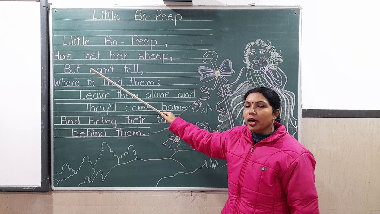 ENGLISH RHYME-LITTLE BO - PEEP