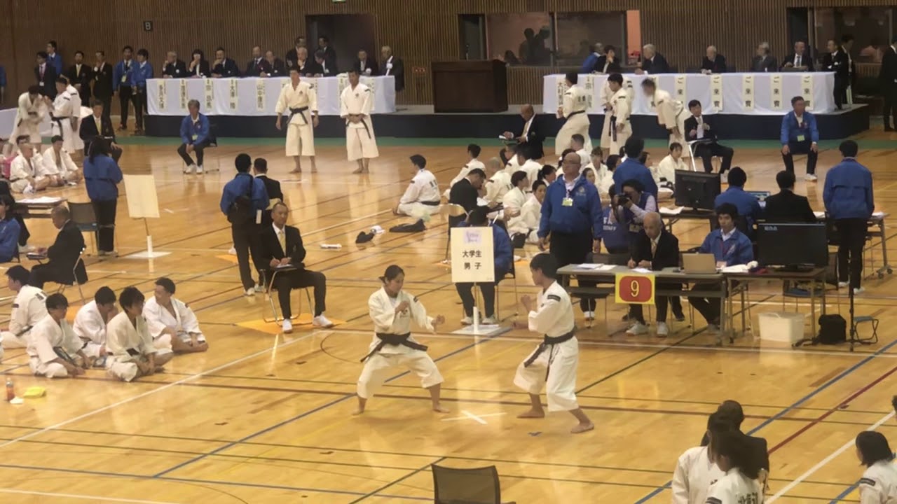 2019 全国大会inあいち 大学生男子の部 北川 笹川