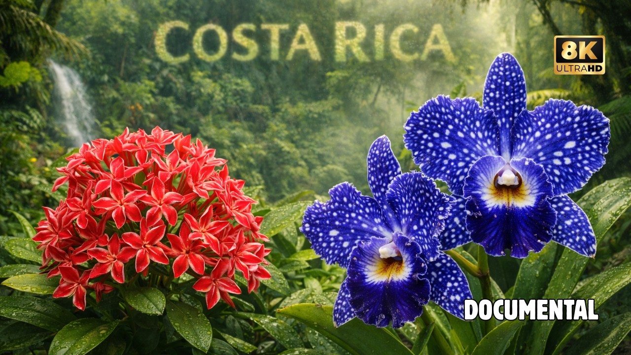 COSTA RICA: PLANTAS Que Parecen Pintadas Por Los DIOSES | DOCUMENTAL Parte 1