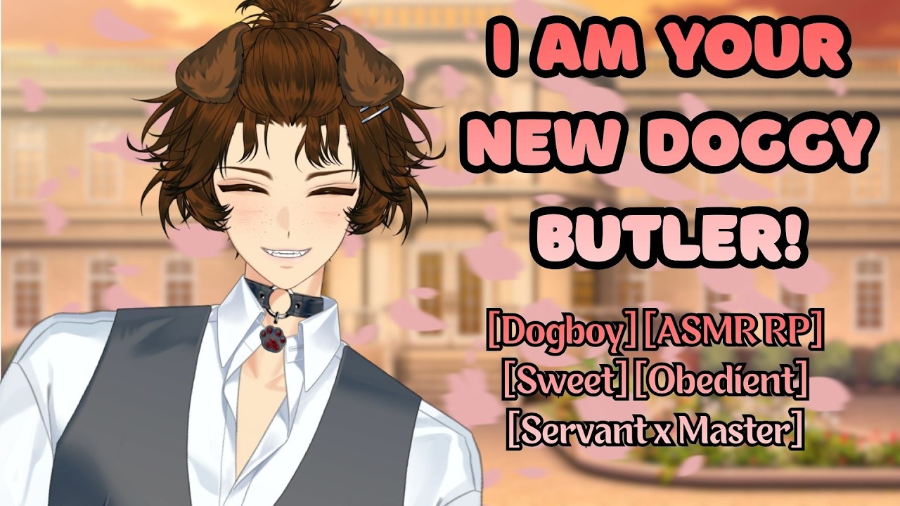 Your New Doggy Butler Has Come! [ASMR RP]