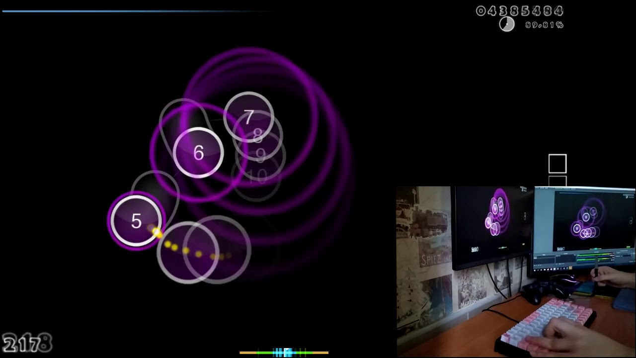 AiAe [Eternal AR8.5 edit] +DT 623x combo 91.80% (liveplay)