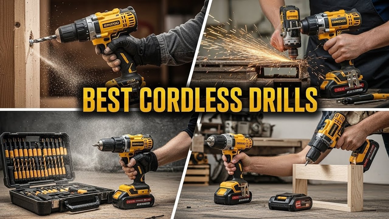TOP 5 Best Cordless Drills This Cordless Drill Made My Projects 10x Easier?! 😨