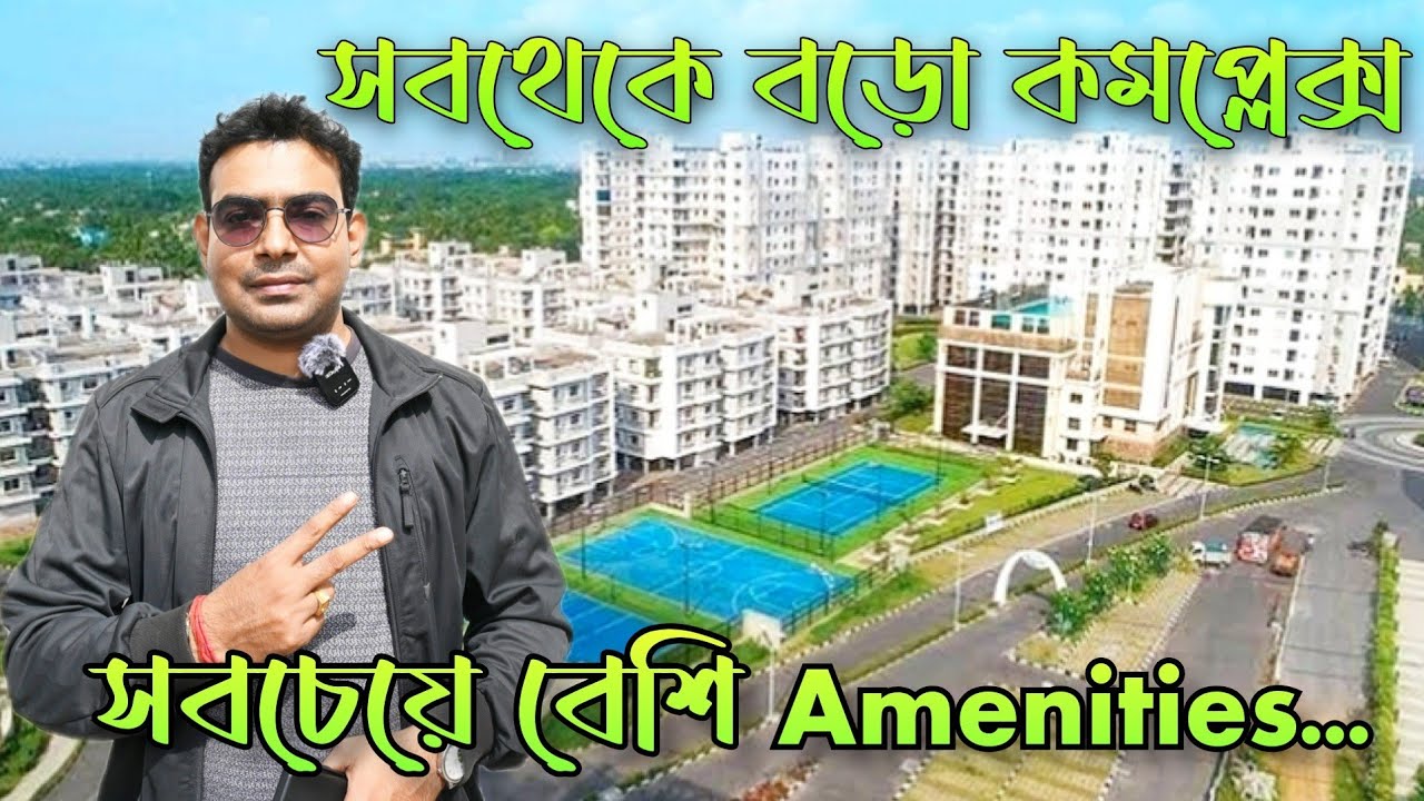 High Rise Apartment Tour | Big Complex in Kolkata | High Rise Building Apartment | New Flat Video |