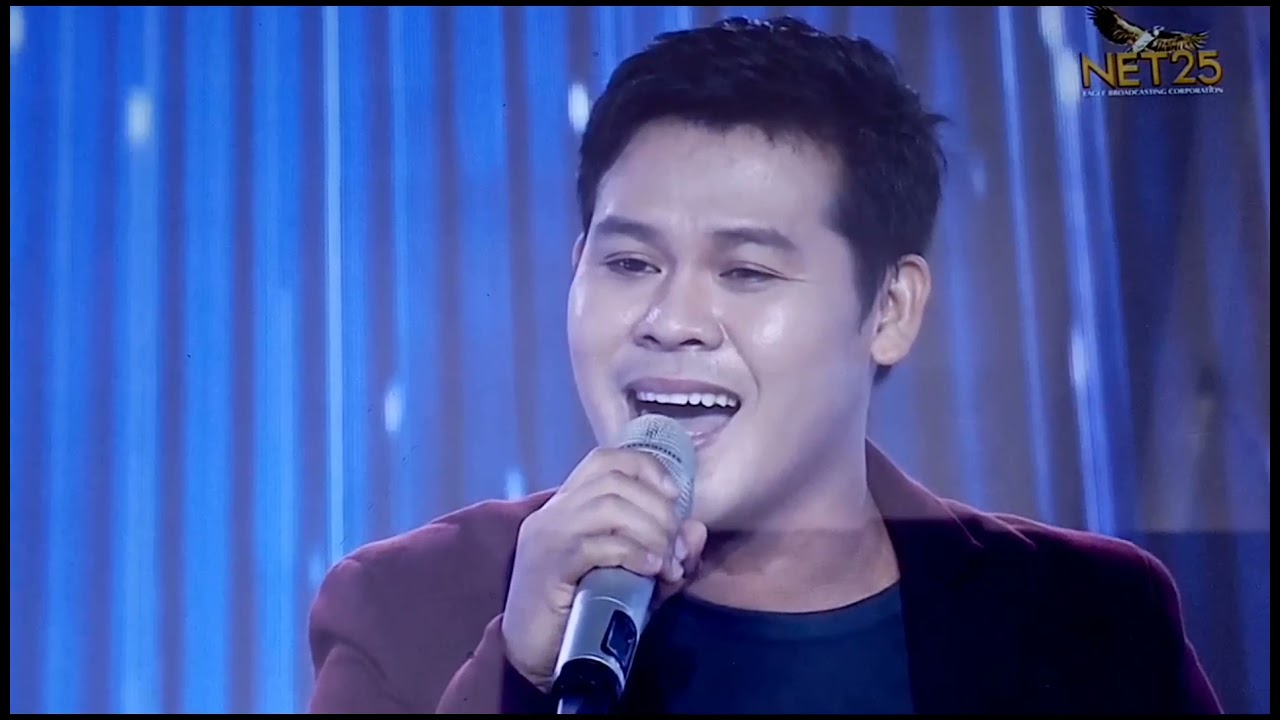 Marcelito Pomoy Performs of Miley Cryus When I Look At You In Eat's Singing Time