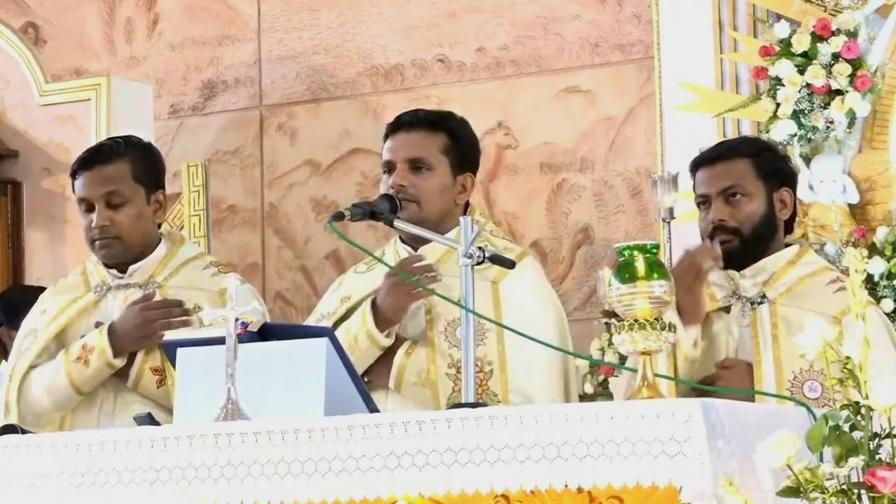 St. Xavier's Church, South Thanissery Syro Malabar Holy Mass
