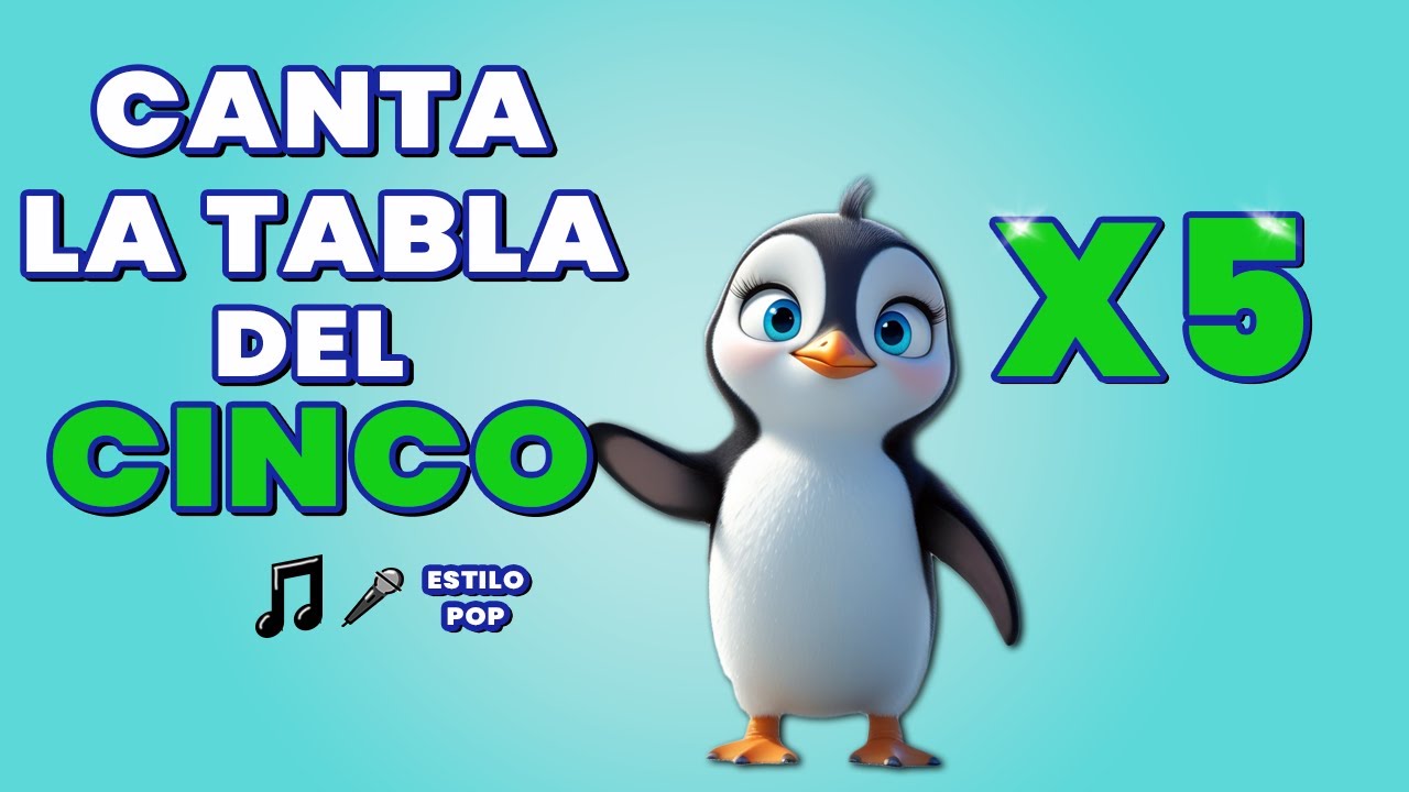 Aprende a Multiplicar con la Canci&oacute;n de la Tabla del 5 | &iexcl;Matem&aacute;ticas Divertidas!
