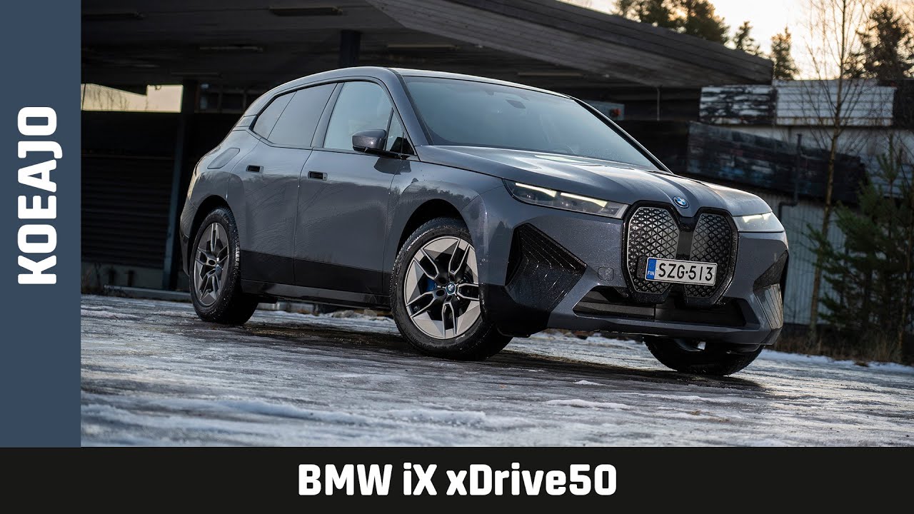 Koeajo: BMW iX xDrive50 - Sähköautoilun ytimeen