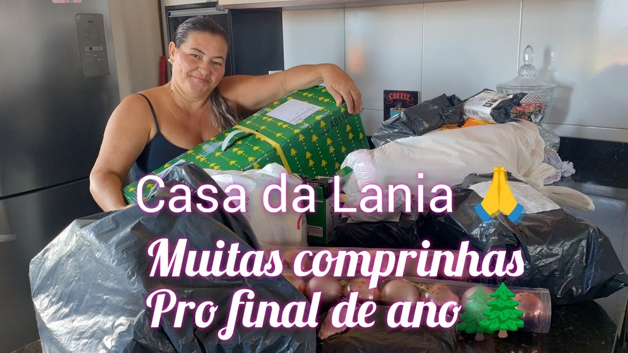 MUITAS COMPRAS NA SHOPEE PARA O NATAL 🌲🌲