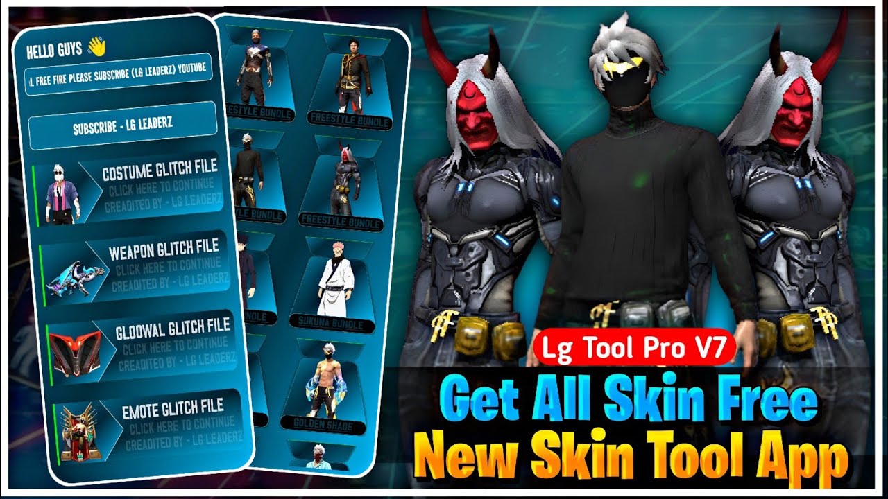 LG Tool Pro V7 😱 All Skins & Bundles FREE | 2026 OP Update