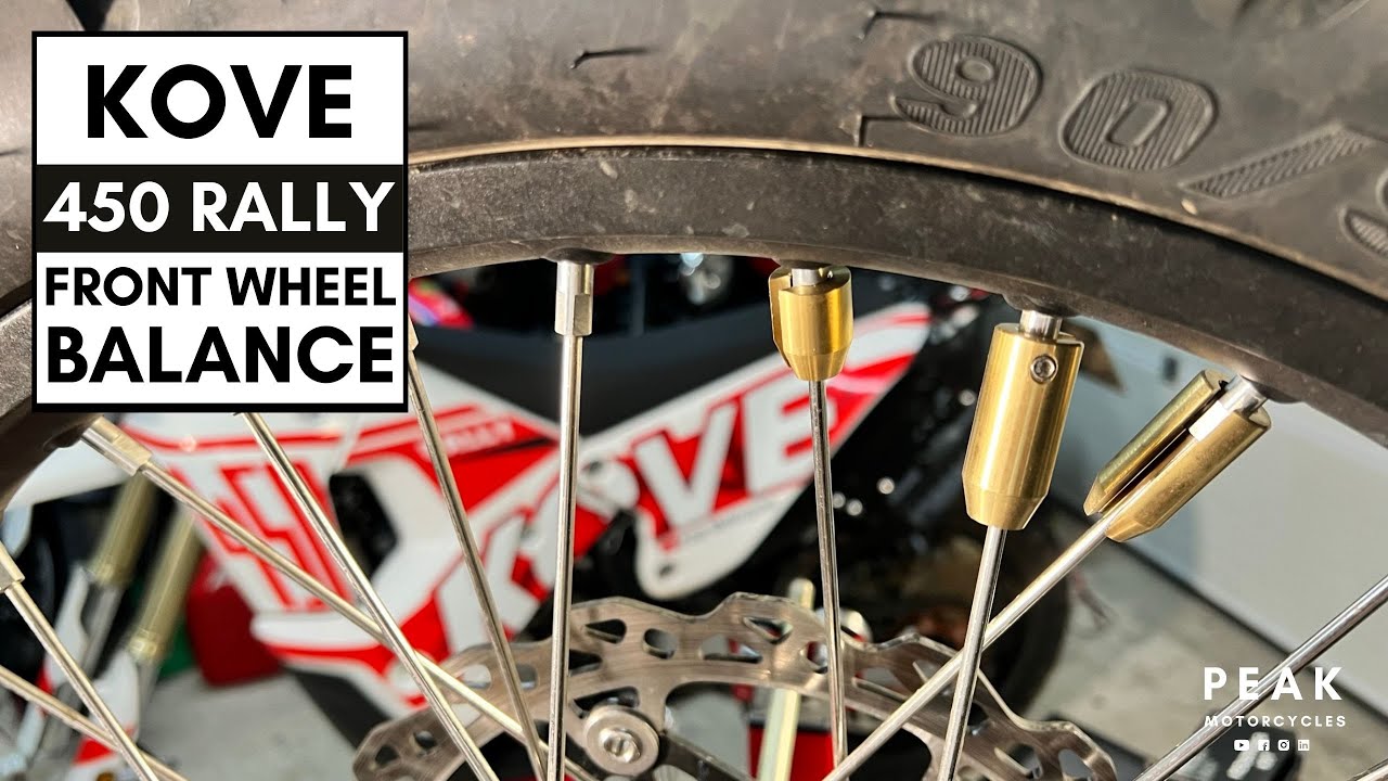 Kove 450 Rally: Front Wheel Balance 4K