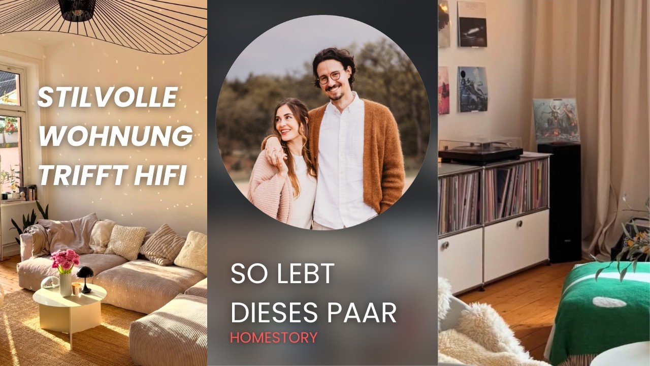 Stilvolle Altbauwohnung – so lebt dieses Paar mit HiFi