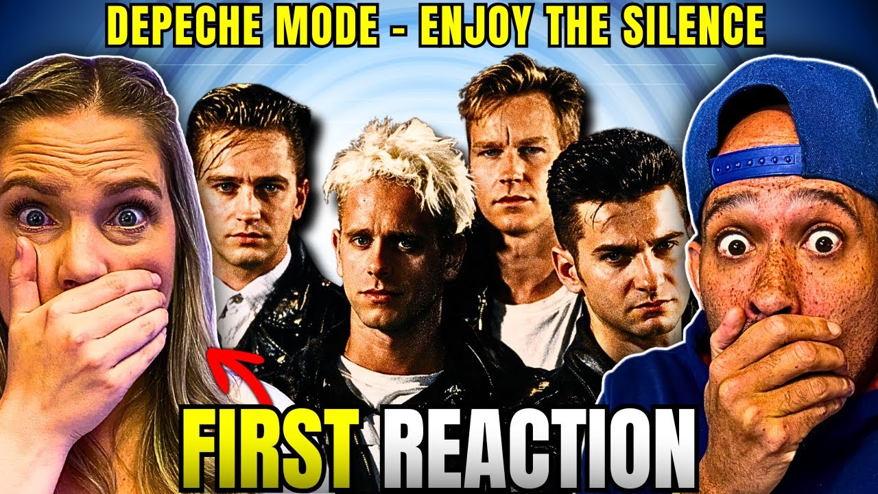 Her FIRST time REACTION to Depeche Mode - Enjoy the Silence! This is different...